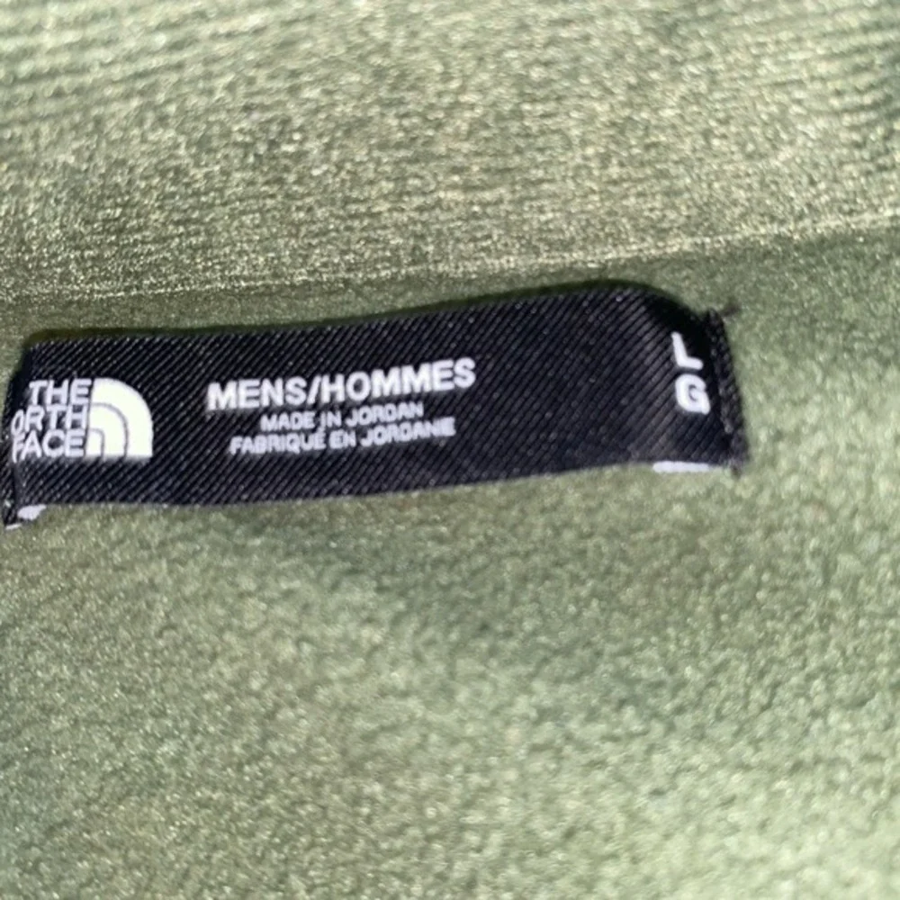 Men's Large North Face Jacket Dark Green